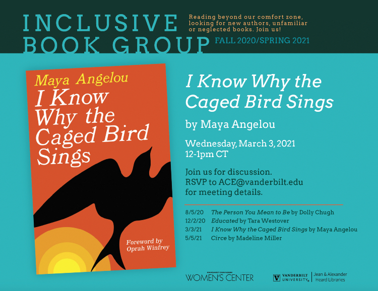 Inclusive Book Group: I Know Why the Caged Bird Sings