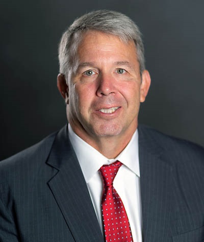 studio photo of Scott Brower, new director of Bass Military Scholars 