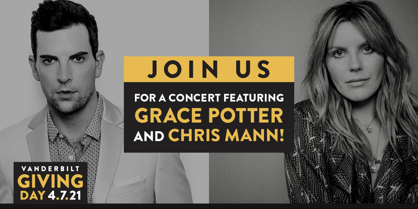 Grace Potter and Chris Mann to headline virtual Giving Day concert on April 7