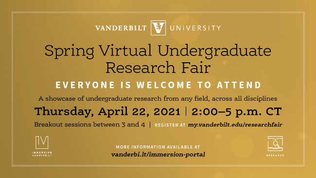 Spring Virtual Undergraduate Research Fair