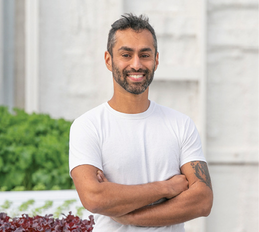 How to be a hydroponic farmer: Expert advice from agricultural entrepreneur Hassan Sharaff, BE’07