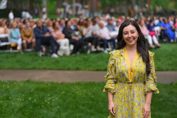 Ashley Margaret Detherage, Founder's Medalist for the Owen Graduate School of Management (Harrison McClary/Vanderbilt)