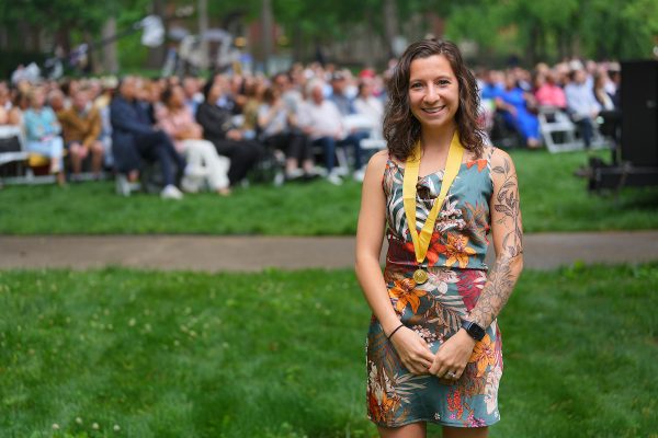 Veronika Kondev, Founder’s Medalist for the Graduate School (Harrison McClary/Vanderbilt)