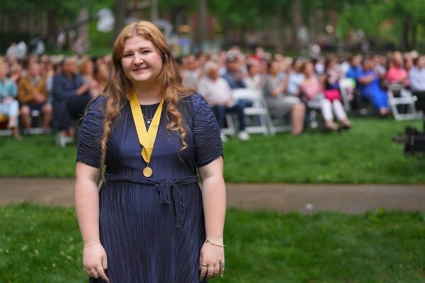 Sara Elizabeth Johanson, Founder’s Medalist for Peabody College of education and human development (Harrison McClary/Vanderbilt)