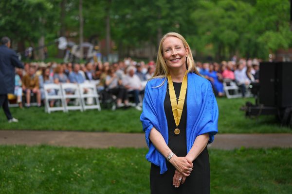 Jill Savola Kinch, Founder’s Medalist for the School of Nursing (Harrison McClary/Vanderbilt)