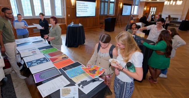 Symposium highlights undergraduates’ creative arts and writing projects
