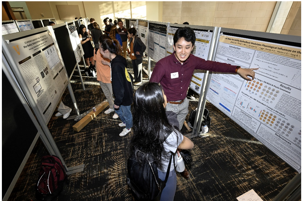 170 Vanderbilt undergraduate students showcase research at annual fair Vanderbilt University