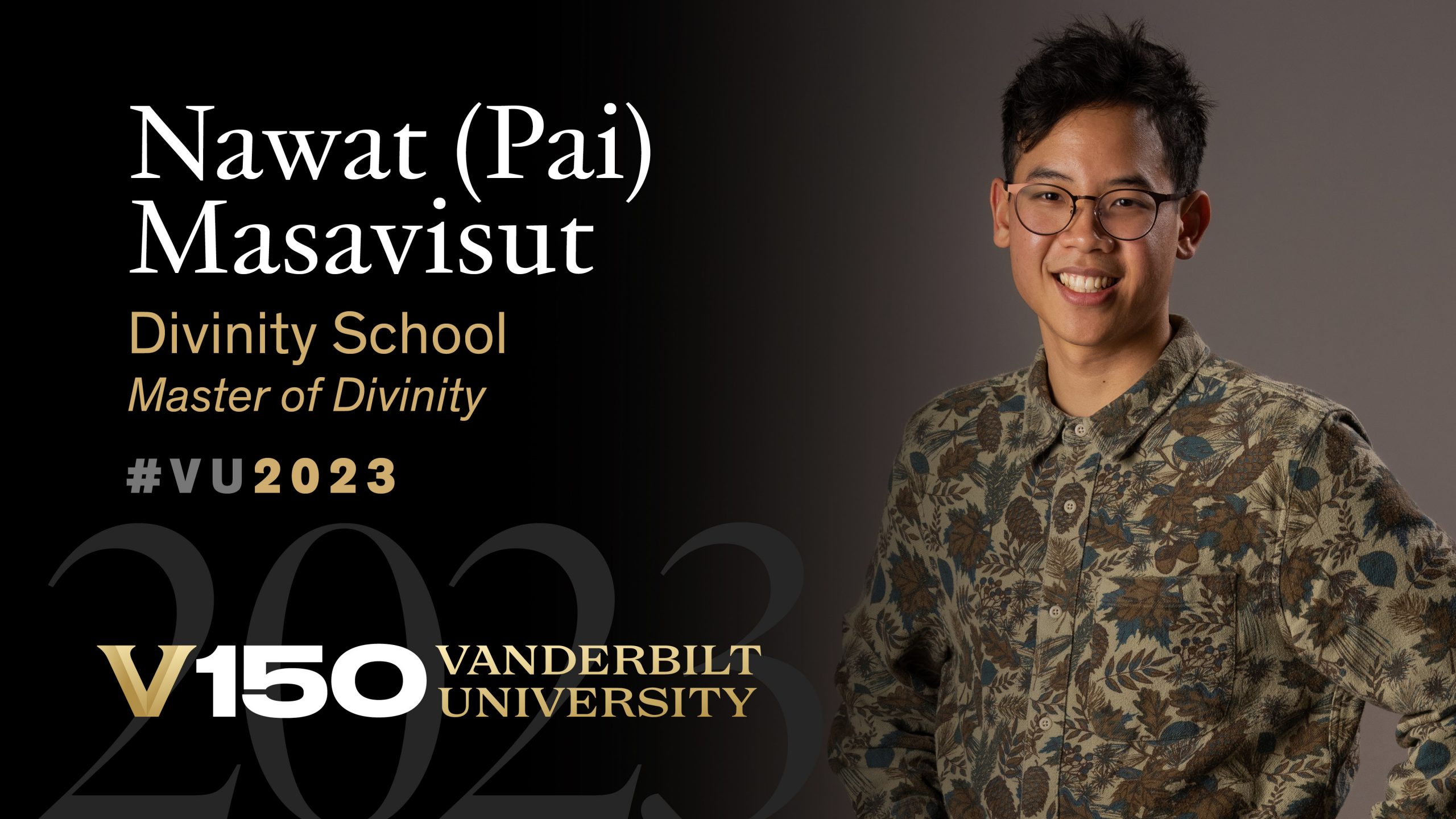 Class of 2023: Divinity student Pai Masavisut searches for alternatives to prison punishment  