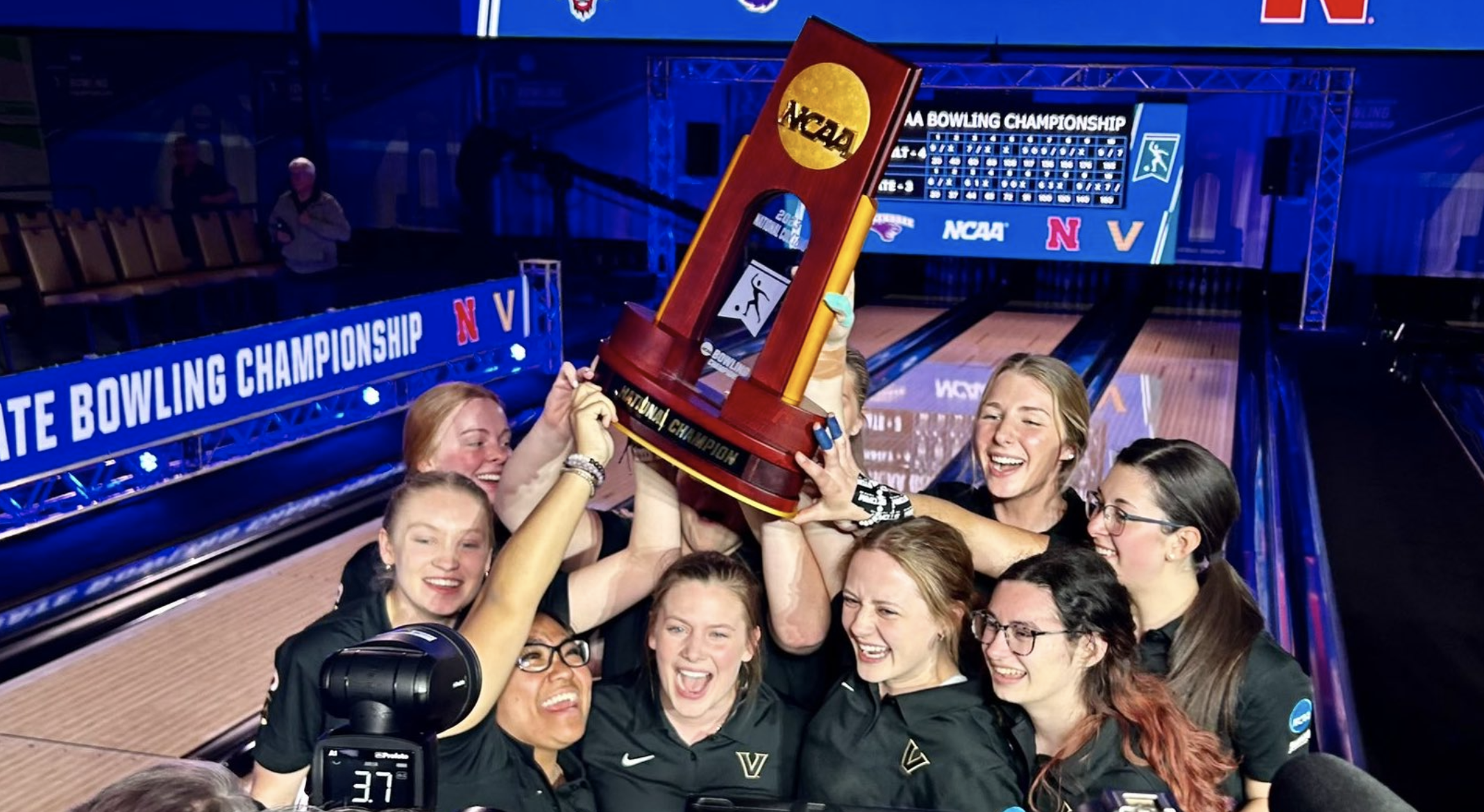 The Vanderbilt bowling team erased a 3-1 deficit and defeated Arkansas State April 15 in Las Vegas to win the 2023 national championship.