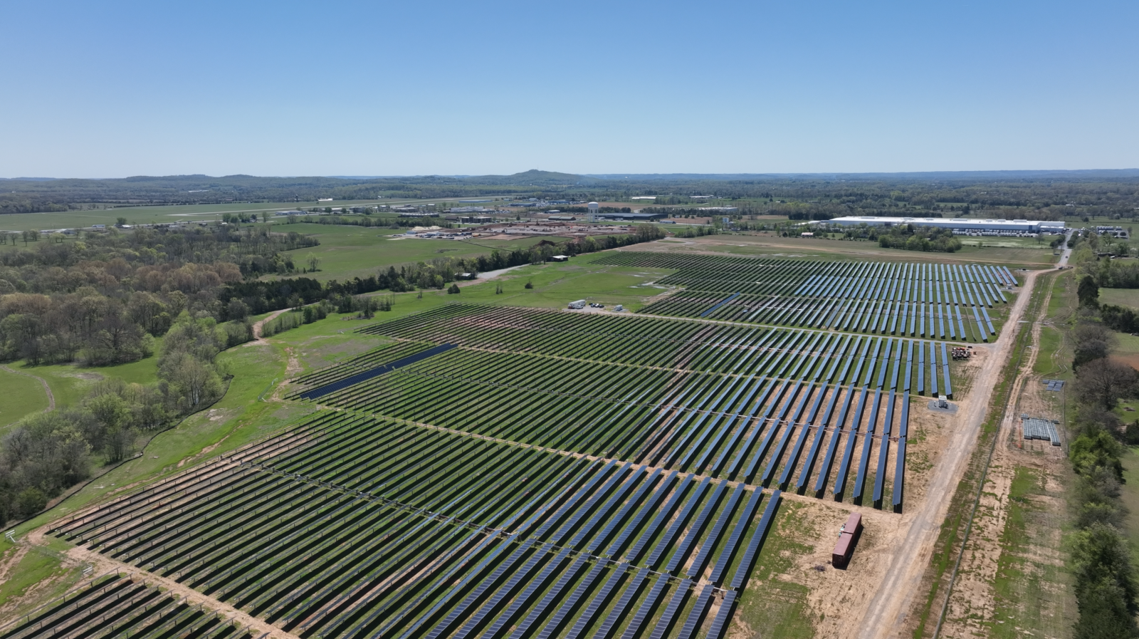 The Vanderbilt I Solar Farm in Bedford County, Tennessee (Vanderbilt University)