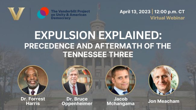 WATCH: Expulsion Explained: Precedence and Aftermath of the Tennessee Three
