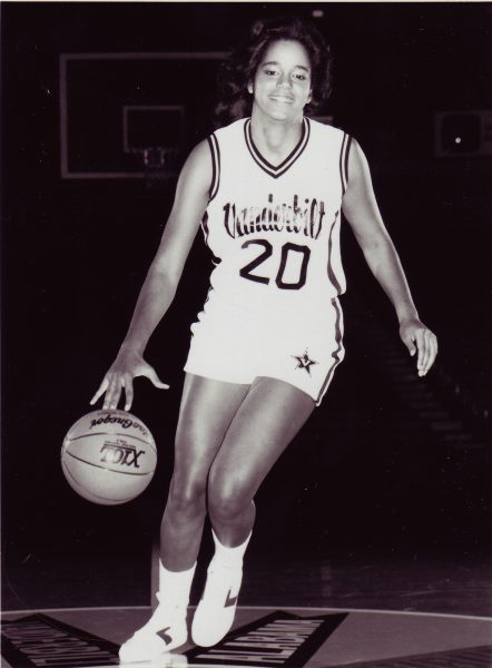 Carolyn Peck during her playing days at Vanderbilt