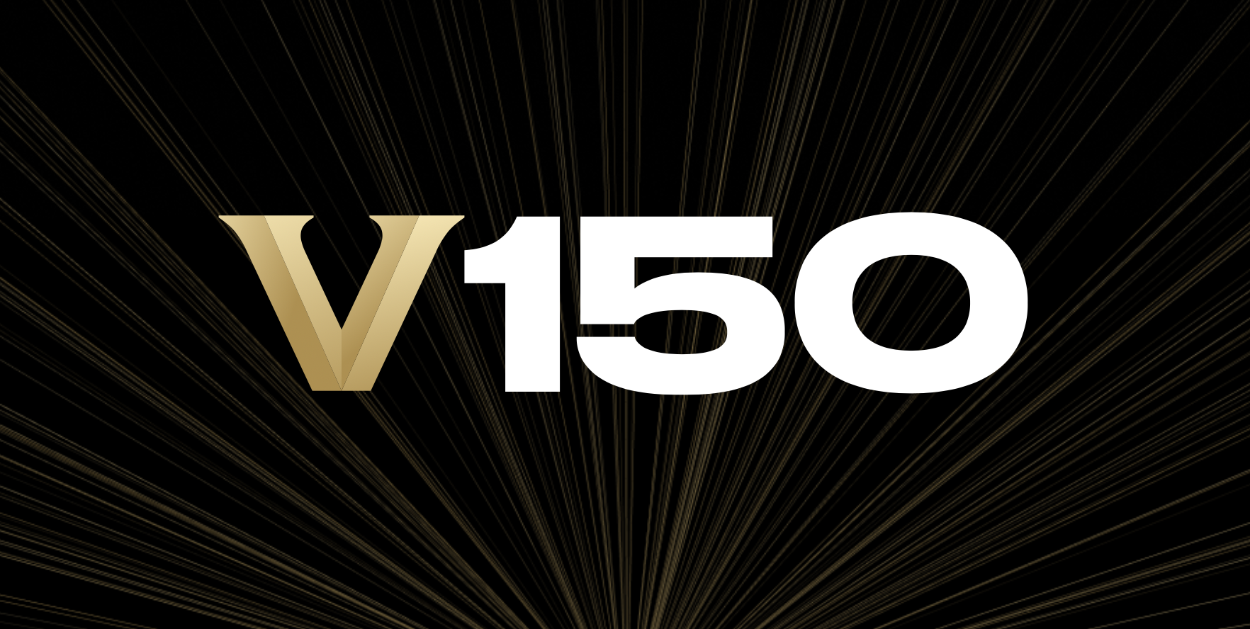 Sesquicentennial V150 logo