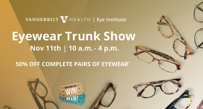 VEI Eyewear Trunk Show