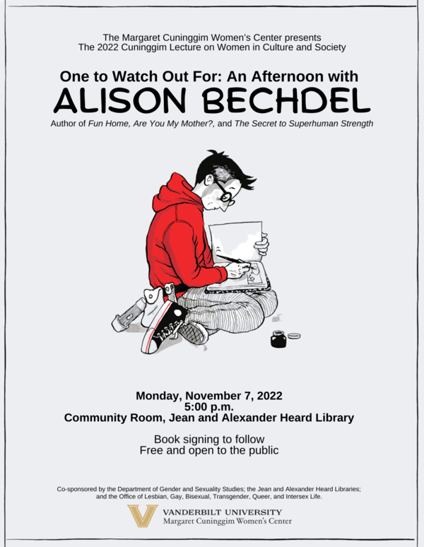 Cuninggim Lecture Alison Bechdel