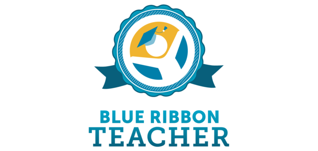 Blue Ribbon Teacher logo