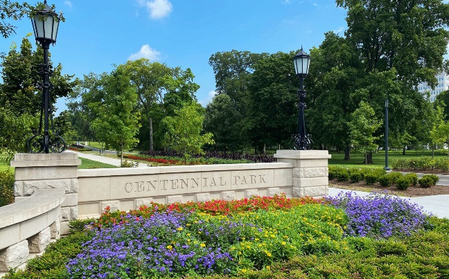 Centennial Park entrance