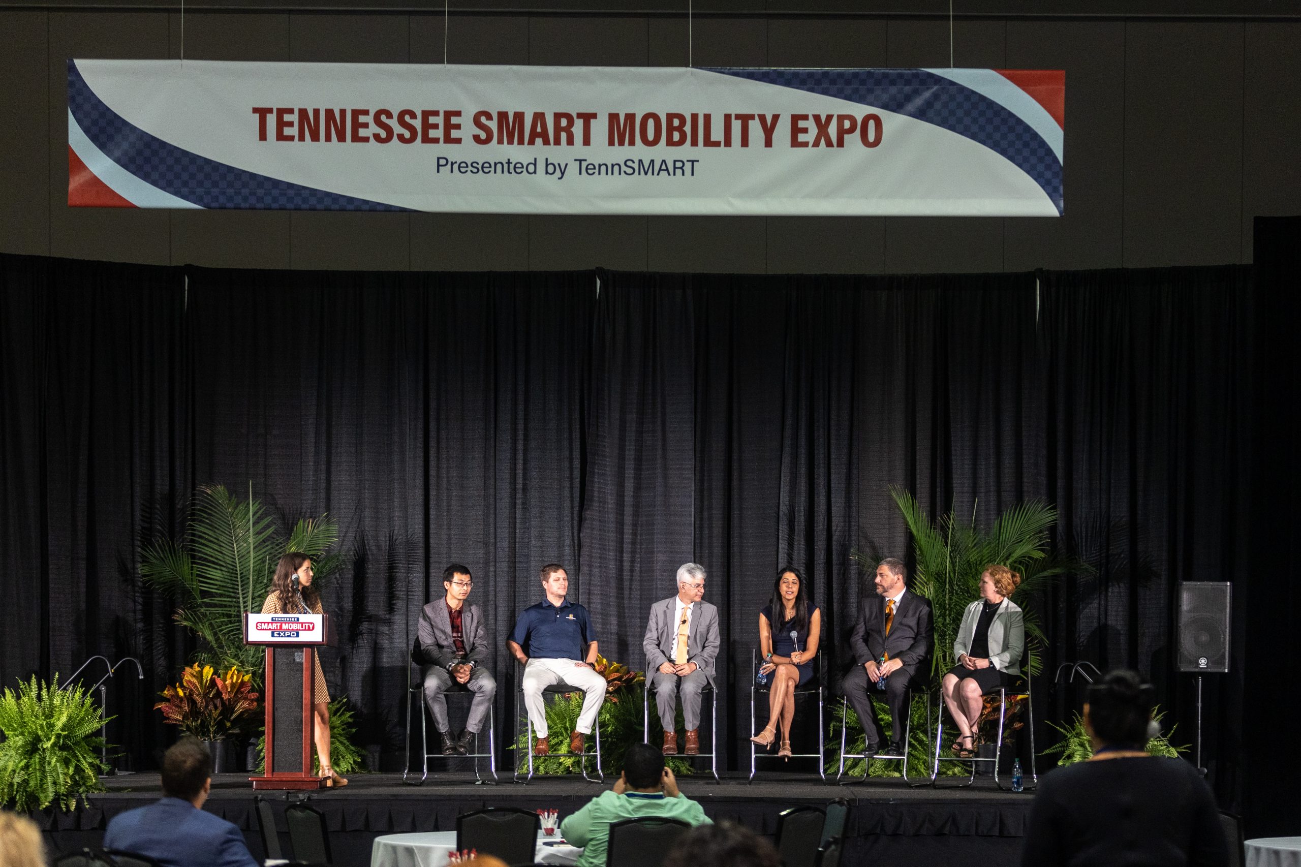 Vanderbilt faculty connect with regional partners, share interdisciplinary mobility, sustainability and resilience innovations at inaugural Tennessee Smart Mobility Expo