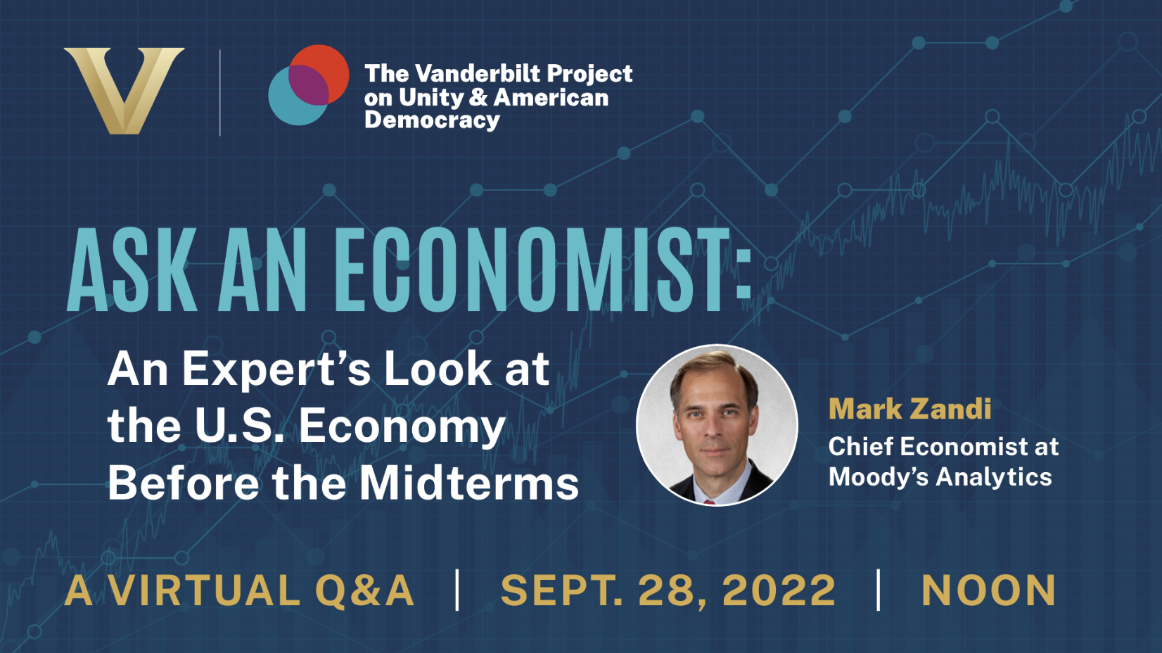 WATCH: Unity Project hosts ‘Ask an Economist’ with Mark Zandi of Moody’s Analytics Sept. 28 at noon