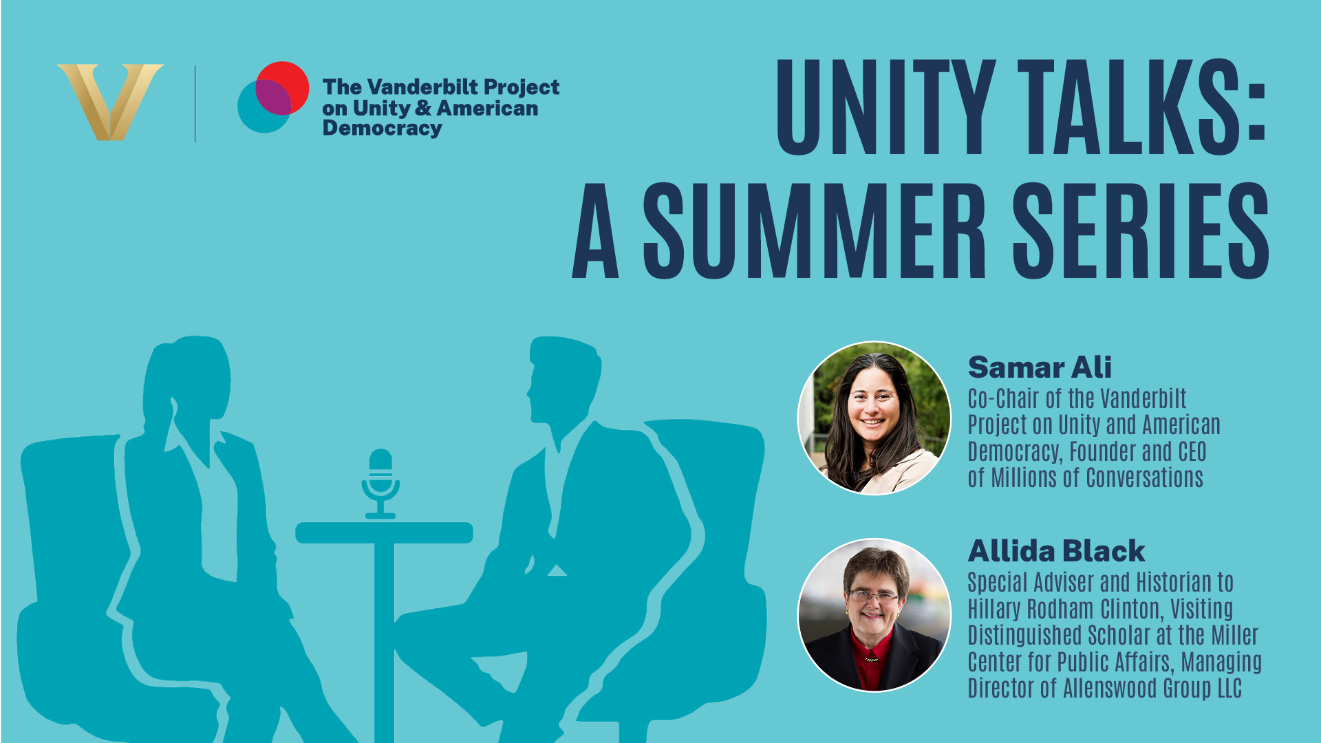 Unity Talks: Samar Ali and Allida Black