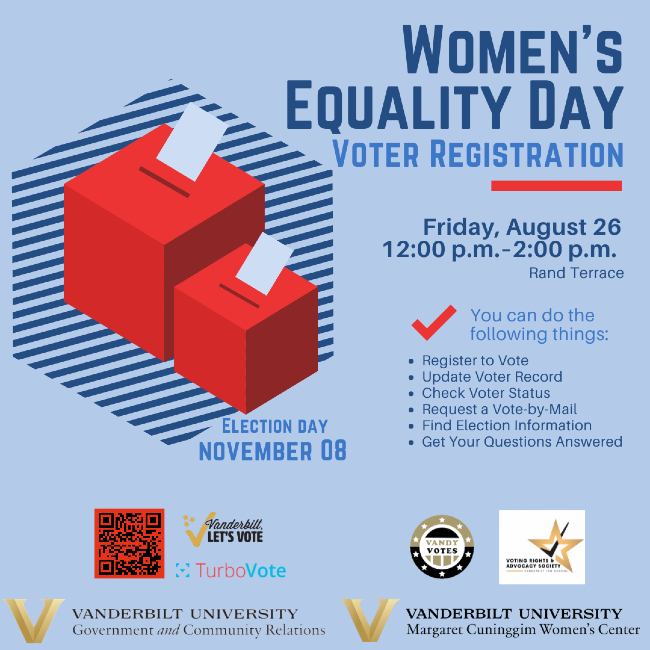 Women's Equality Day Voter Registration