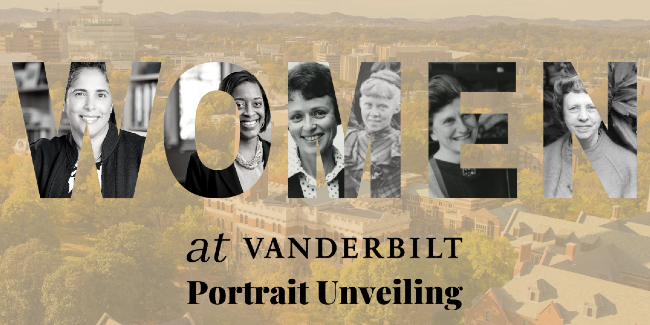 Women at Vanderbilt portrait unveiling
