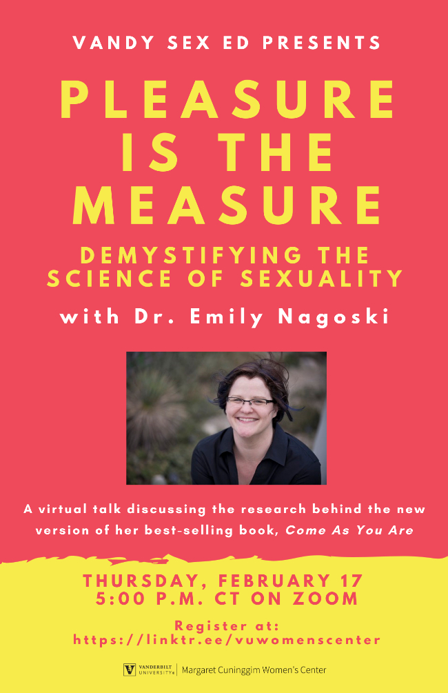 Pleasure is the Measure: Demystifying the Science of Sexuality with Dr. Emily Nagoski