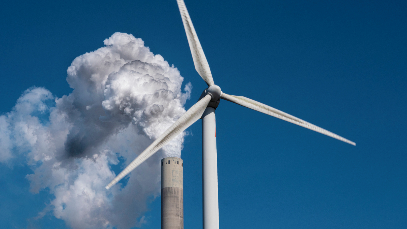 carbon emissions windmill
