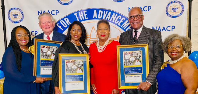 On Nov. 6, the Nashville Chapter of the NAACP named Dr. André L. Churchwell as the honorary chair for its 102nd Freedom Fund Awards Banquet.