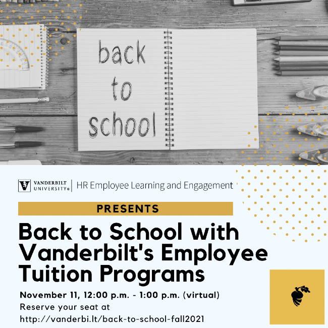 ELE: Back to School with Vanderbilt's Employee Tuition Program