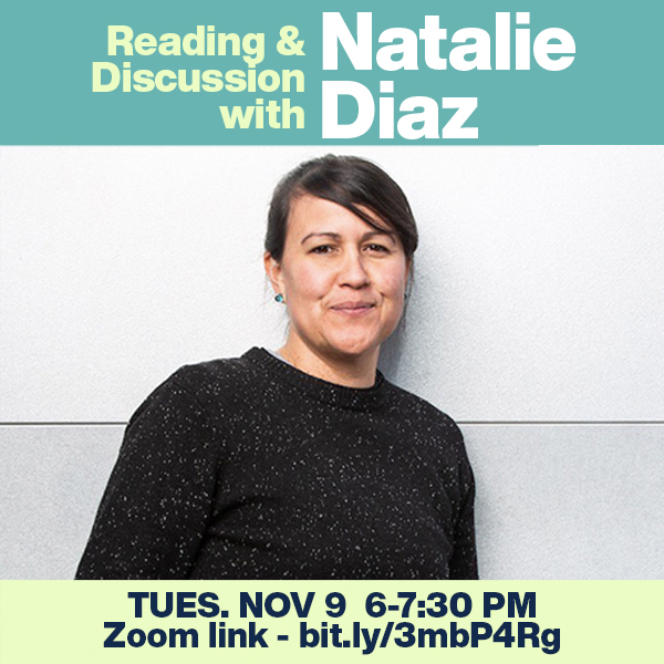 Reading and Discussion with Natalie Diaz