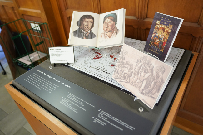 To curate her exhibit, Okenkova explored the vast Jean and Alexander Heard Libraries system, from Special Collections and University Archives to the Fine Arts Gallery to the History of Medicine Collection at Eskind Biomedical Library to the many floors of Central Library, to source materials. (John Russell/Vanderbilt)