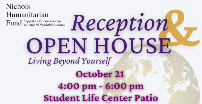 Nichols Humanitarian Fund Reception and Open House
