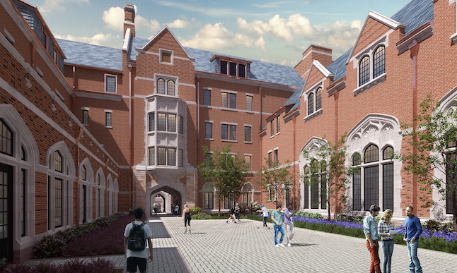 Residenial College C rendering