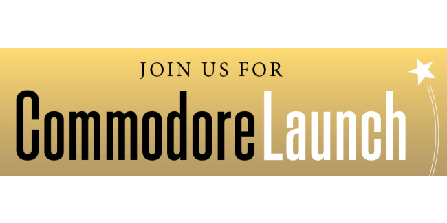 Join us for Commodore Launch