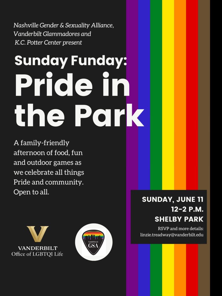 Celebrate Pride with events all month Vanderbilt University