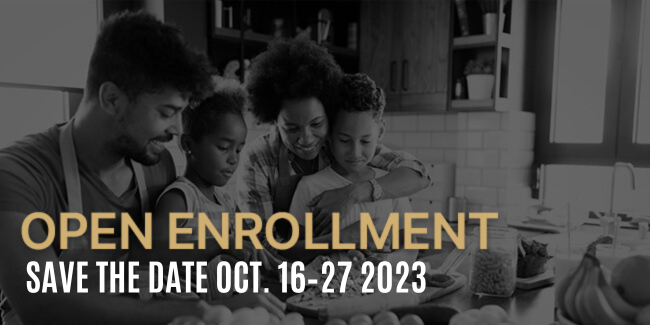 Save the date: Open Enrollment is Oct. 16–27