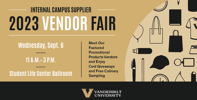 Internal Campus Supplier Vendor Fair to take place Sept. 6 