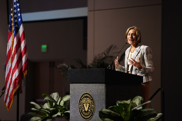 Provost and Vice Chancellor for Academic Affairs C. Cybele Raver (Harrison McClary/Vanderbilt)