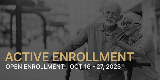 Open Enrollment 2024 (Oct. 16–27) is an active enrollment year