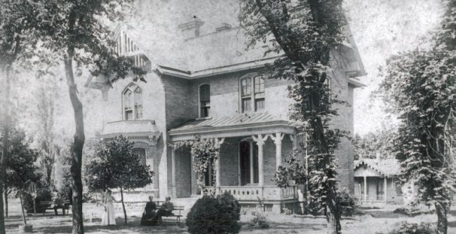 The Vaughn Home on the Vanderbilt University campus, circa. late 1800s (Vanderbilt University)