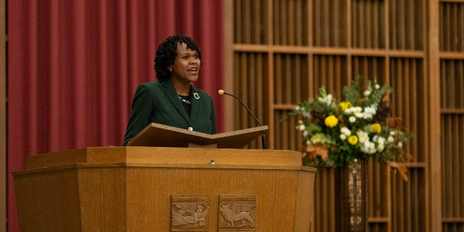 Divinity dean strengthens ties with local faith leaders, community