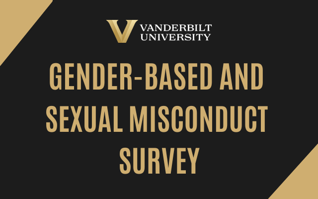 Gender-based and sexual misconduct survey
