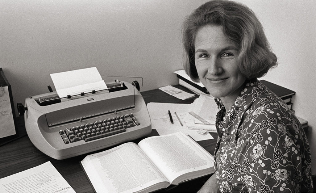 Susan Ford Wiltshire, professor of classical studies, emerita, led a charge at Vanderbilt for women’s equity among faculty in the early 1980s. (Vanderbilt University)