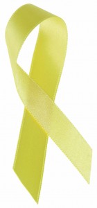 photo of yellow ribbon