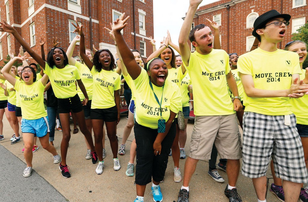 FirstYear Students Move In Vanderbilt University