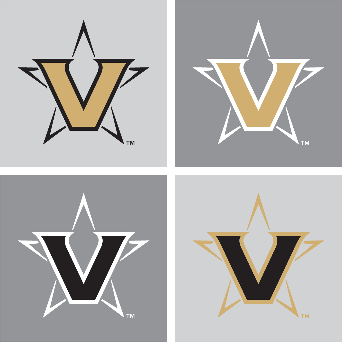 The star v logo is the secondary athletic logo