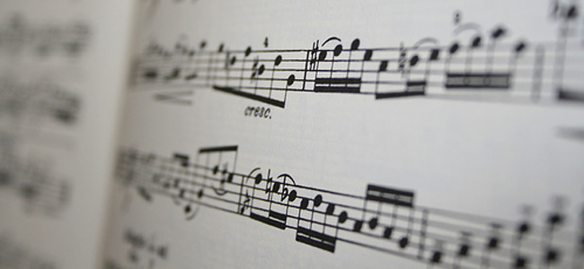 sheet music