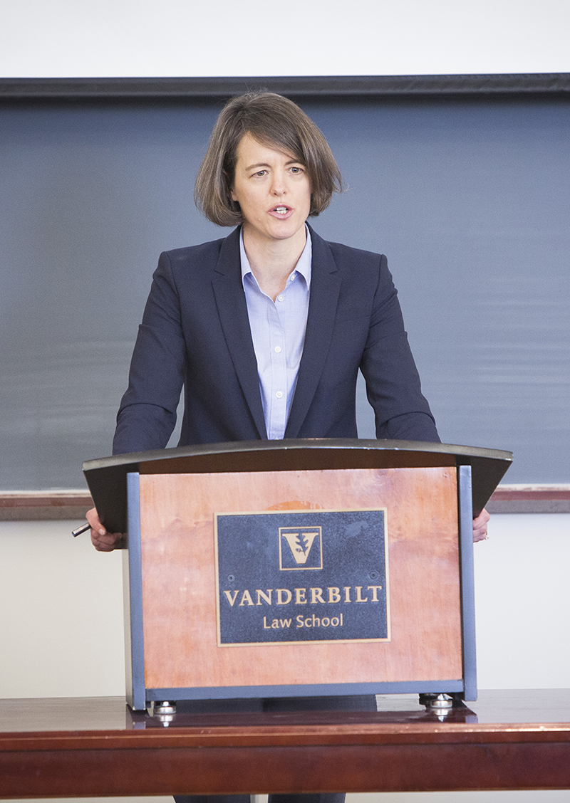 Professor Wuerth named to the newly endowed Helen Strong Curry Chair in International Law. 
