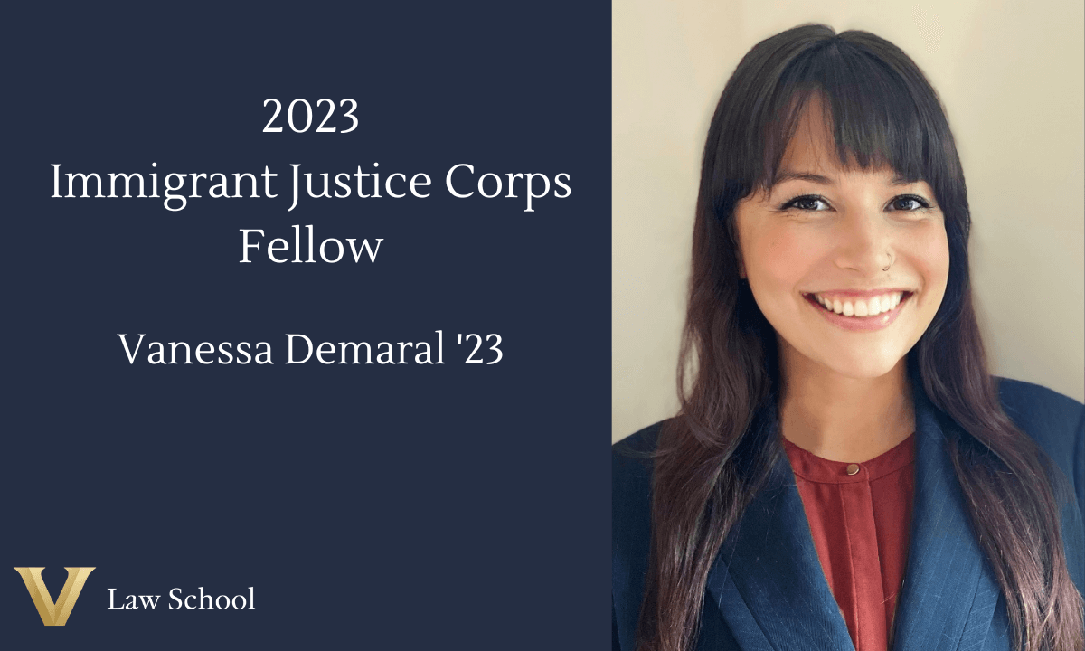 Vanessa Demaral named 2023 Immigrant Justice Corps Fellow